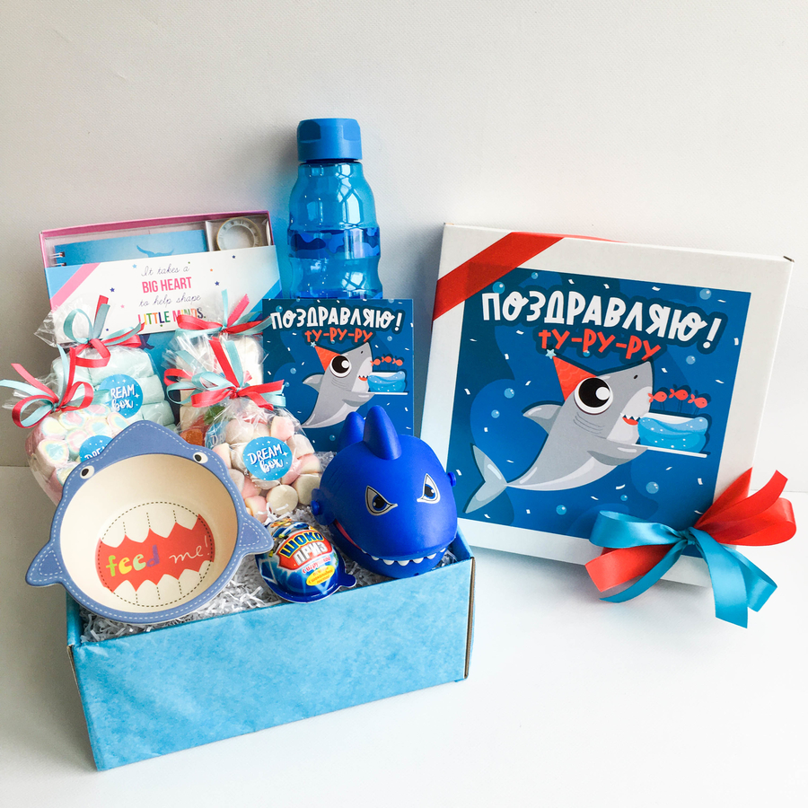 картинка Подарочный набор детский "АКУЛЕНОК" от магазина Dreambox