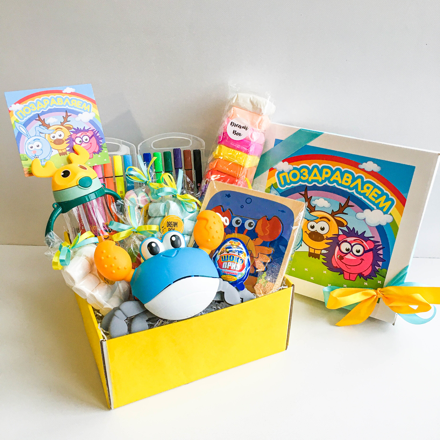 картинка Подарочный набор детский "ОТ СМЕШАРИКОВ" от магазина Dreambox