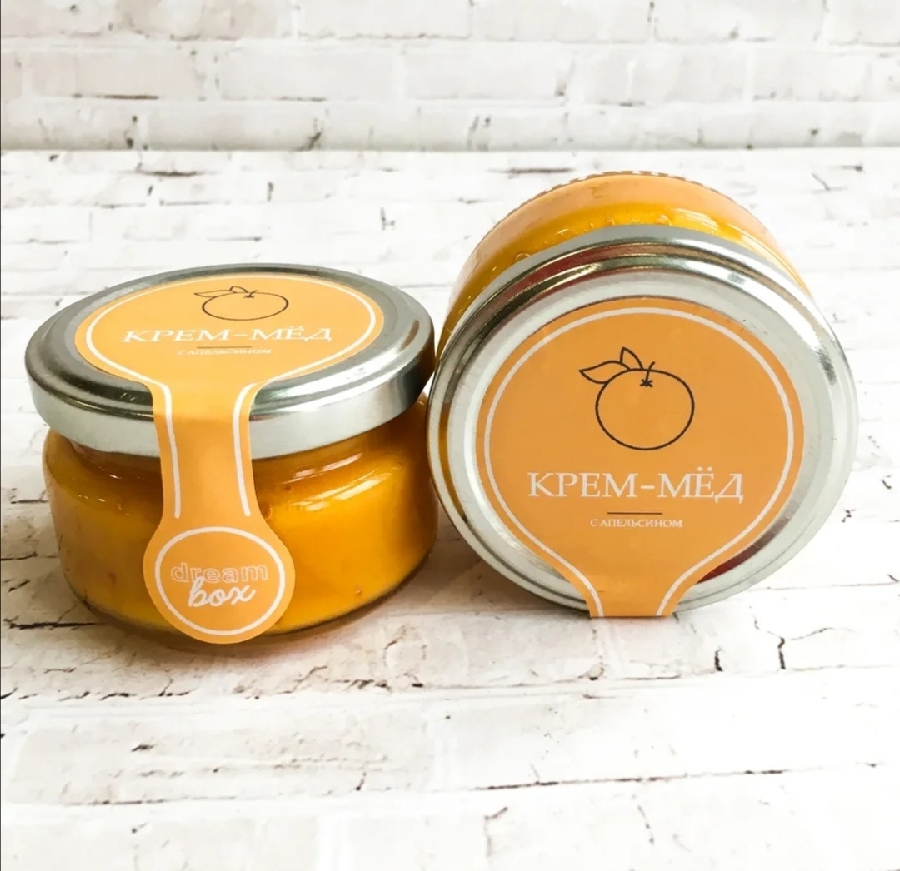 картинка Крем-мед с апельсином от магазина Dreambox