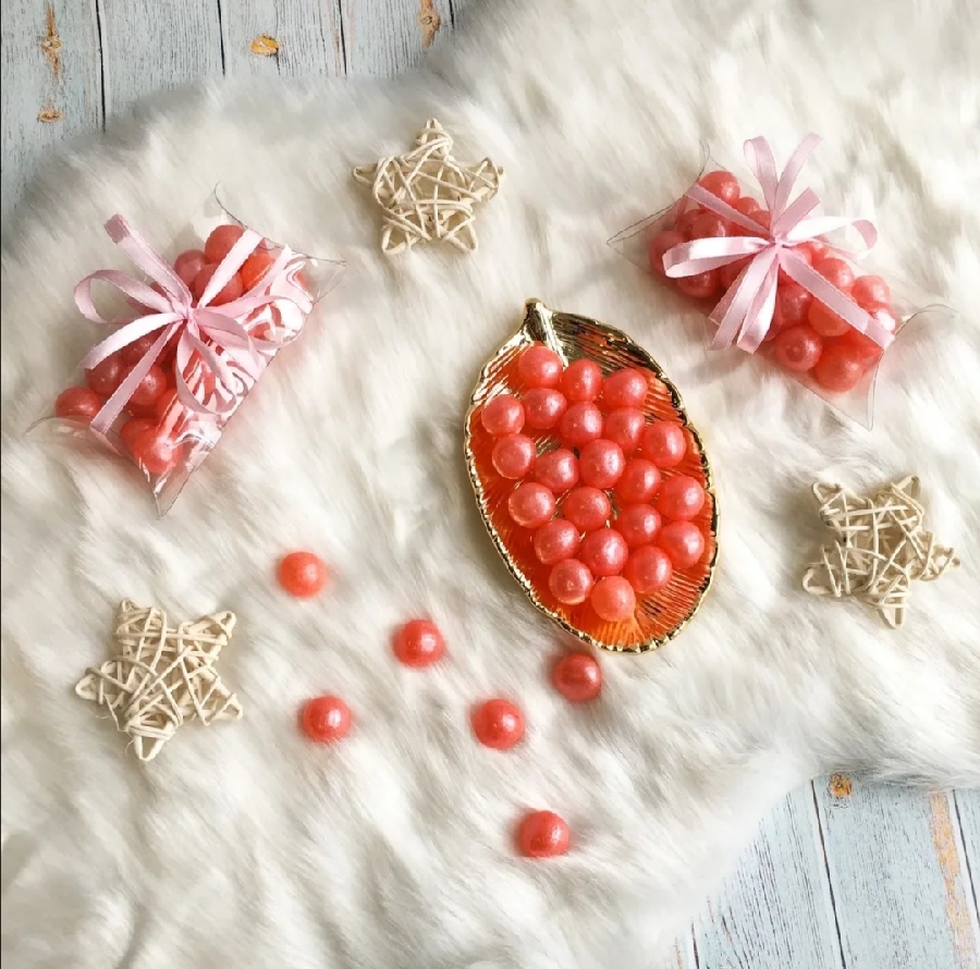 картинка Драже " Мармеладные жемчужины со вкусом персика" от магазина Dreambox