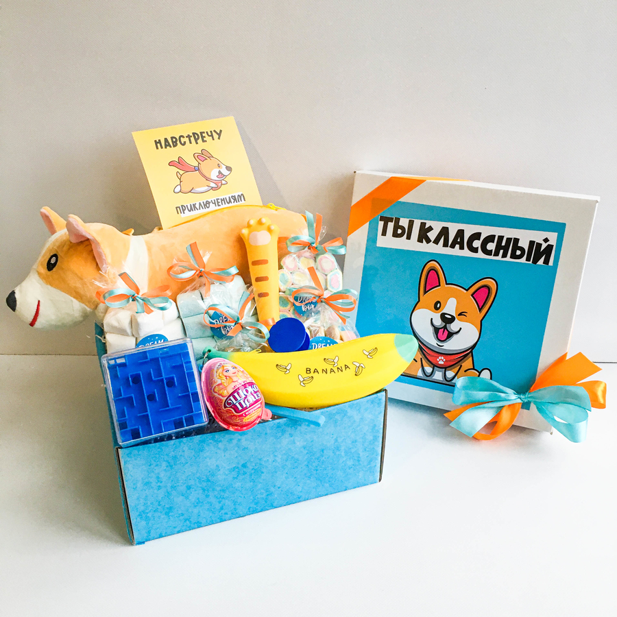 картинка Подарочный набор детский "КОРГИ" от магазина Dreambox