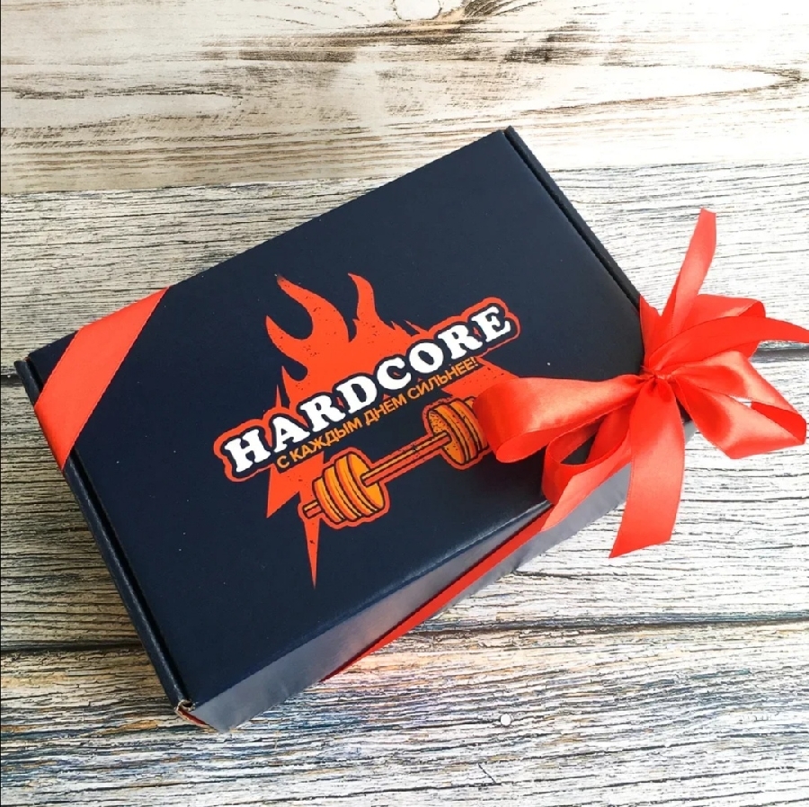 картинка Коробочка подарочная "HARDCORE" от магазина Dreambox
